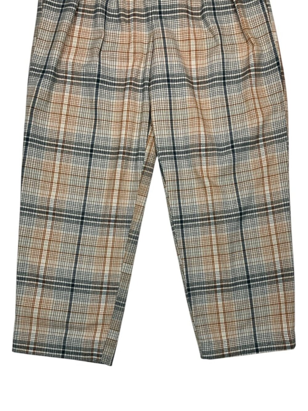 Urban Outfitters Plaid Pleated Front Trouser Pants S High Rise Academia - Picture 14 of 16